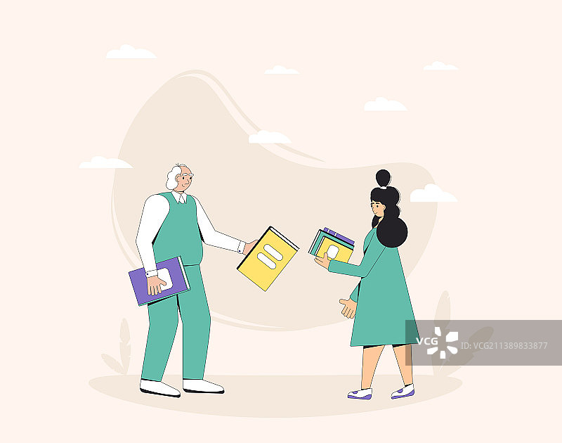 图书交换活动图片素材