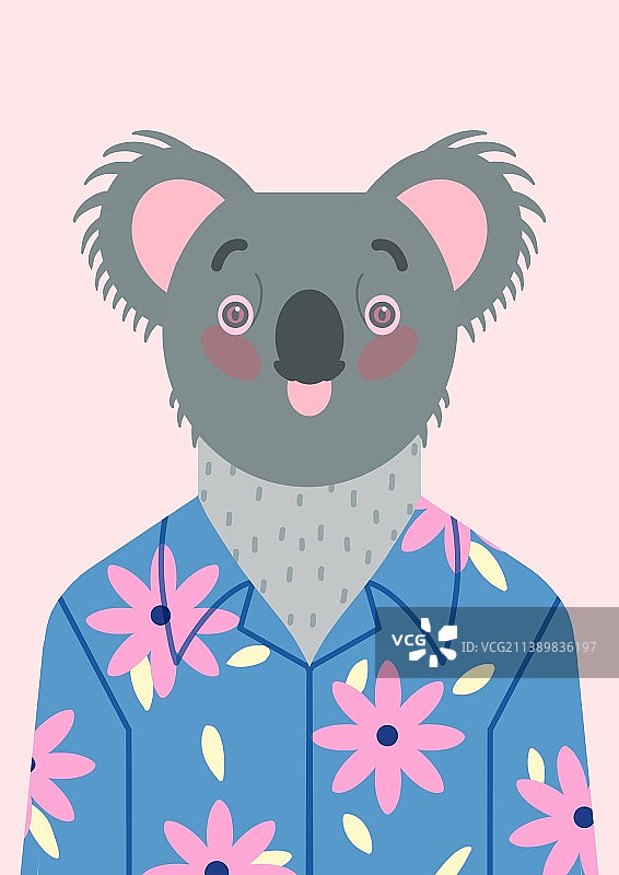 动物拟人图片素材