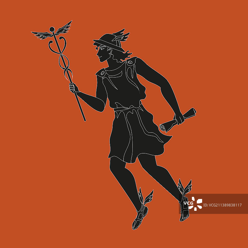 爱马仕墨丘利贸易之神图片素材