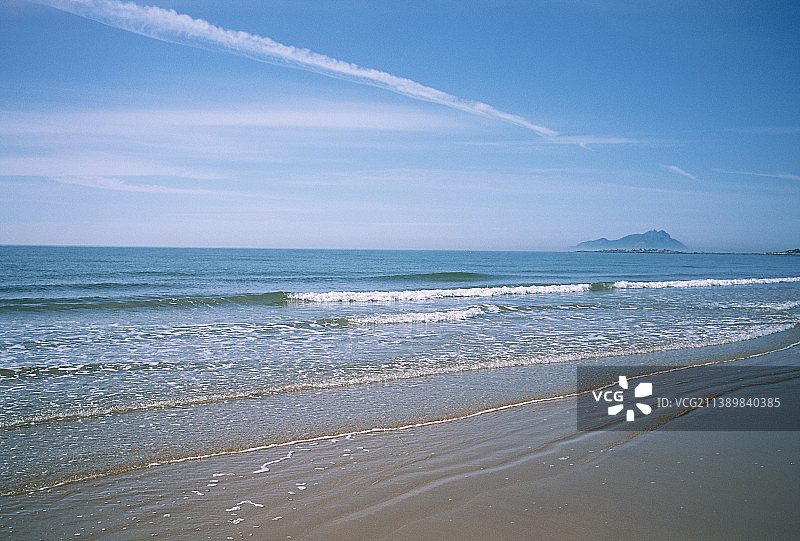 舒缓的海滩图片素材