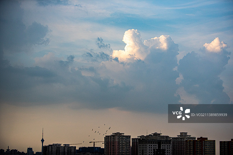 积雨云图片素材