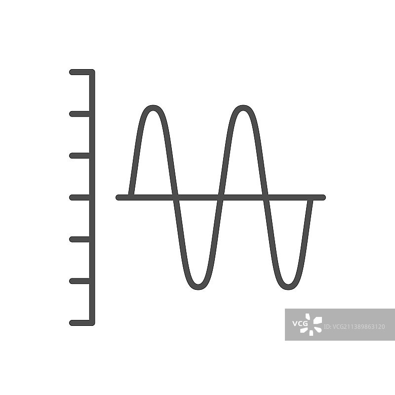音效图表线条轮廓图标图片素材