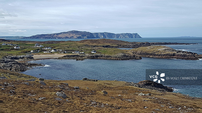 爱尔兰多尼戈尔郡海景图片素材