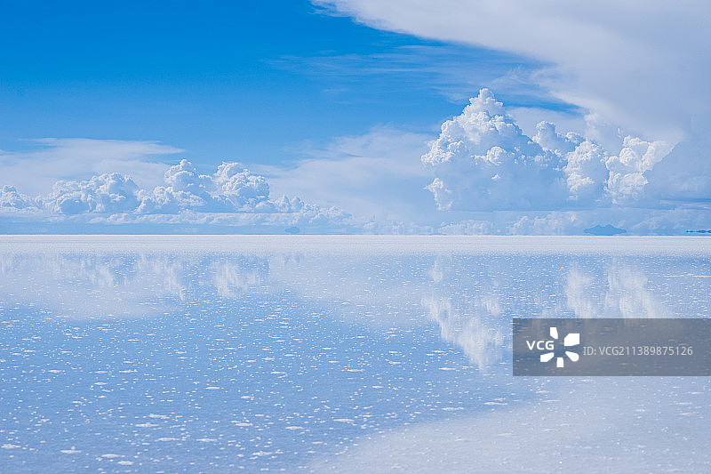 玻利维亚 盐湖 天空之镜 茶卡盐湖图片素材