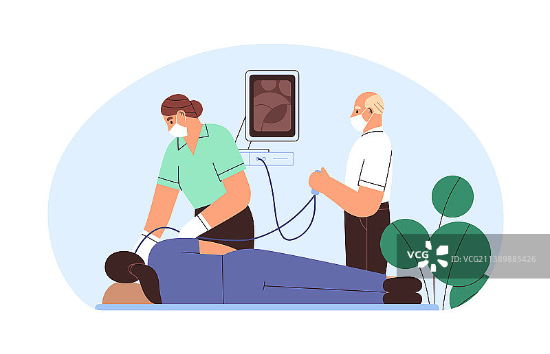 消化系统检查的胃镜图片素材