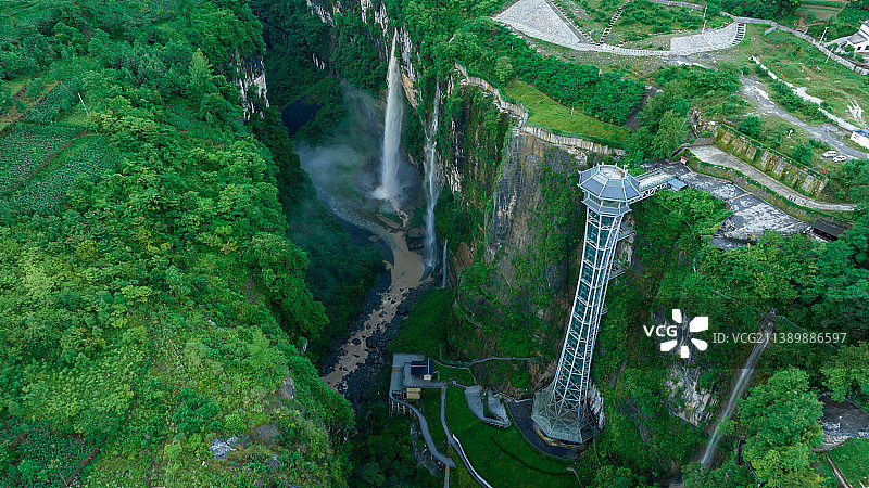 恩施大峡谷云海图片素材