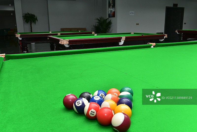 台球室，台球，桌球图片素材
