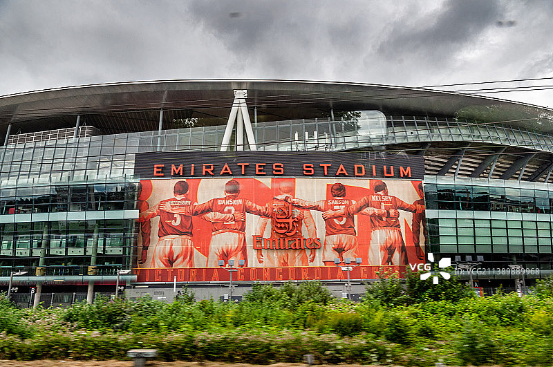 伦敦阿森纳酋长球场外景图片素材