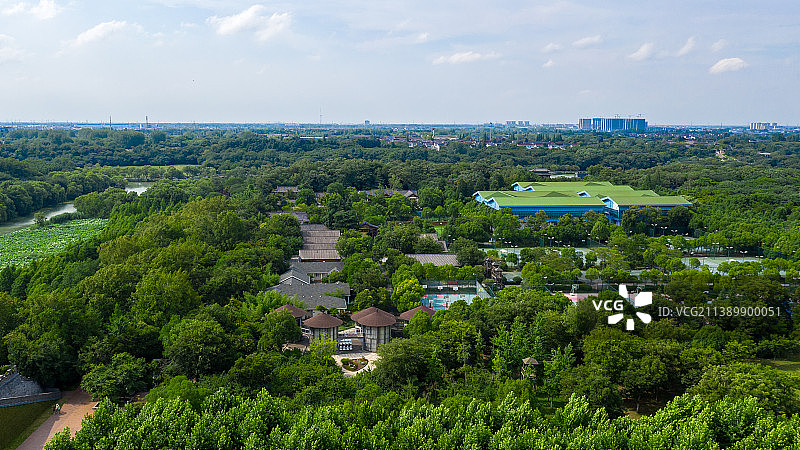 江苏扬州宋夹城体育休闲公园图片素材