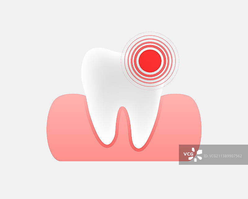 卡通人物牙疼图片素材