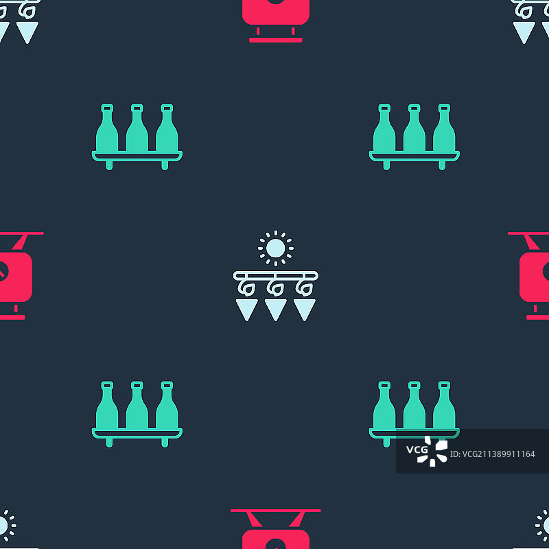 葡萄发酵晾晒葡萄酒瓶主题素材图片素材