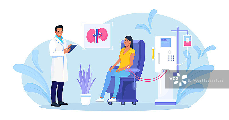 用于肾脏治疗的血液透析设备图片素材