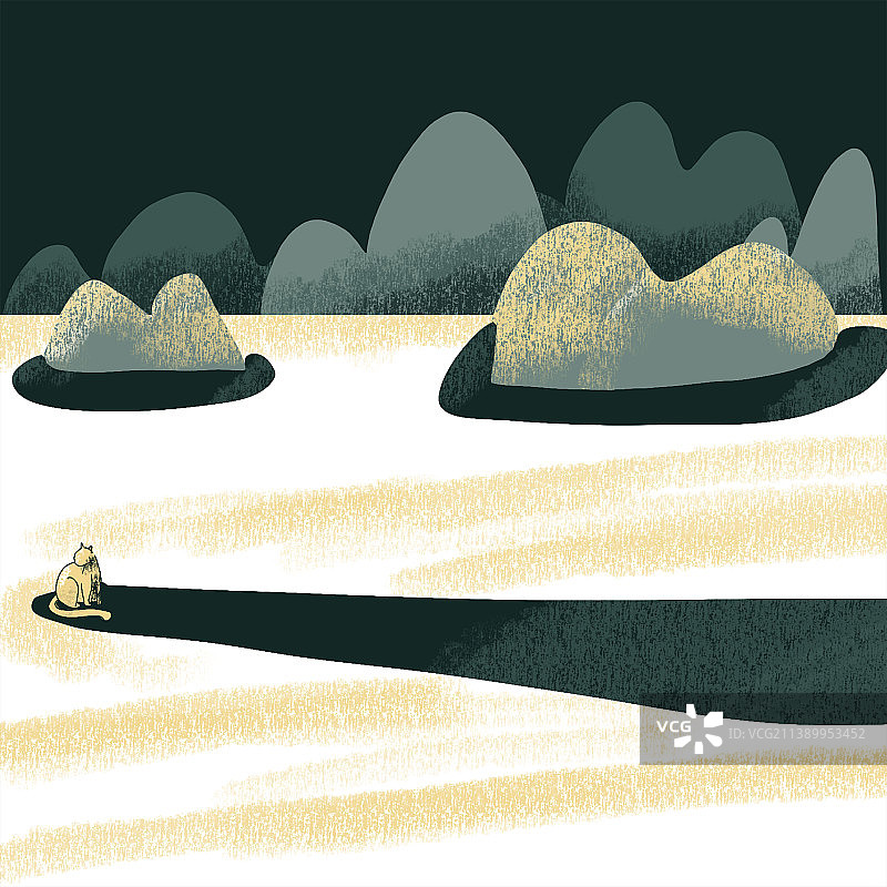 夏日的猫6图片素材