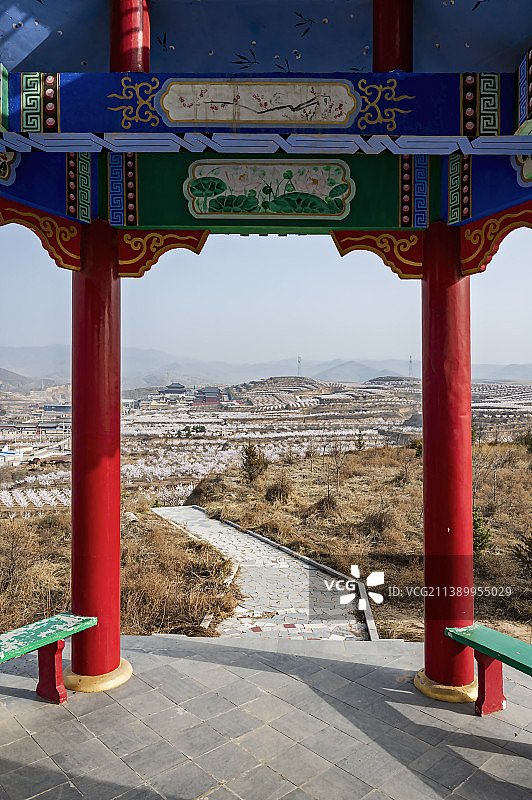 登高望远图片素材