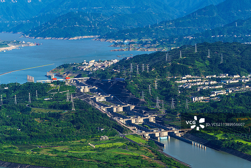 宜昌三峡船闸图片素材