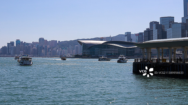 香港天星小轮轮渡海景图片素材