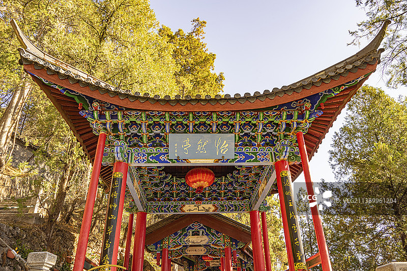 中国云南丽江古城木府图片素材