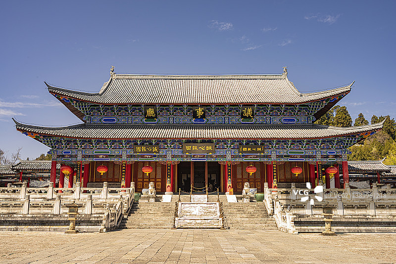 中国云南丽江古城木府图片素材