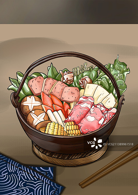 美味寿喜锅图片素材