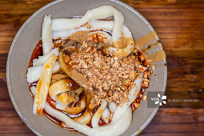 中国四川成都小吃甜水面图片素材