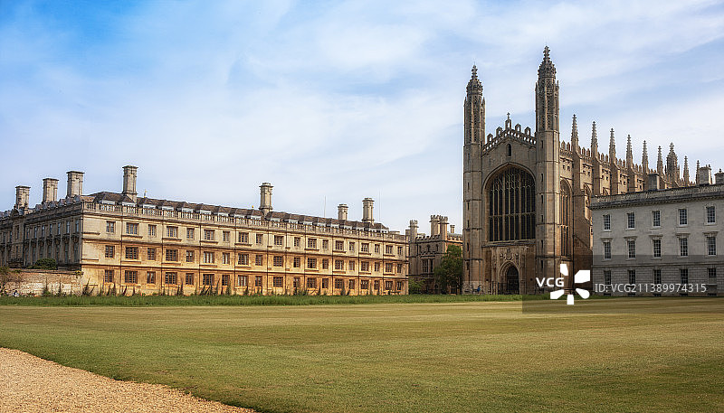 剑桥大学国王学院内景图片素材