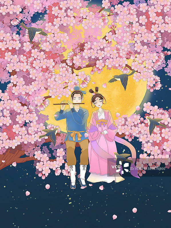 牛郎织女图片素材