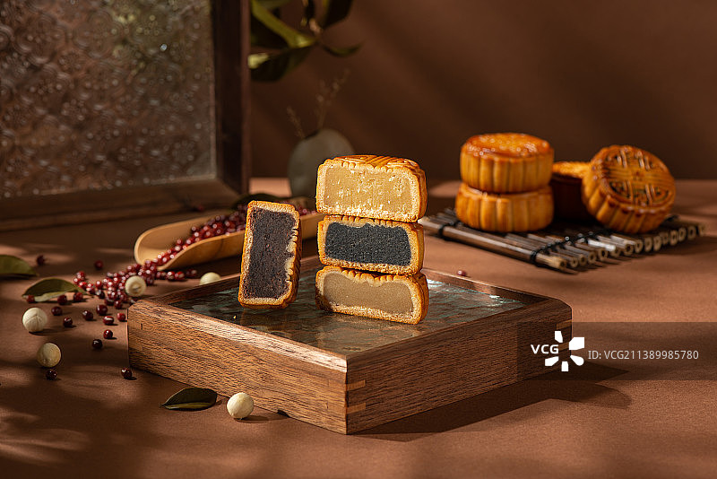 中秋节月饼图片素材