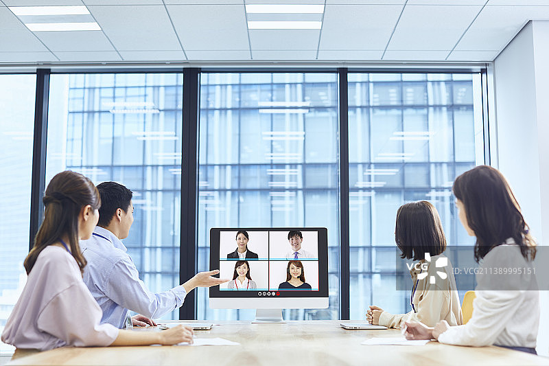 远程会议图片素材