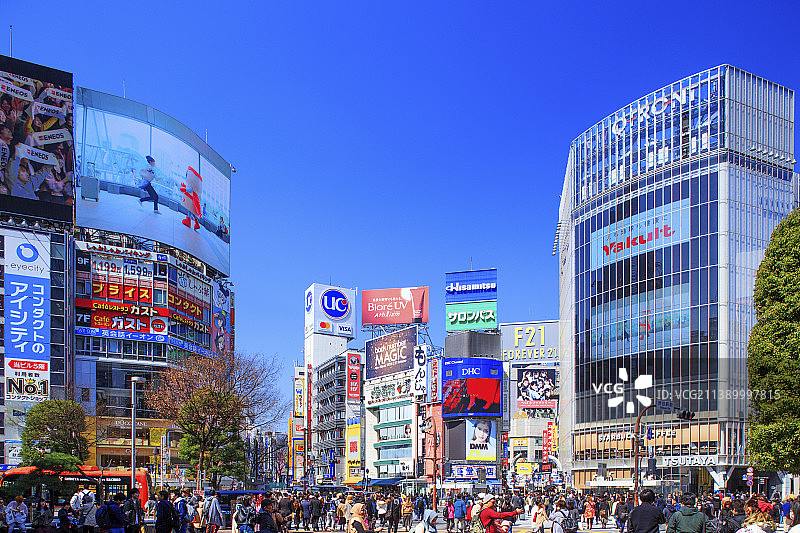 日本东京城市景观图片素材