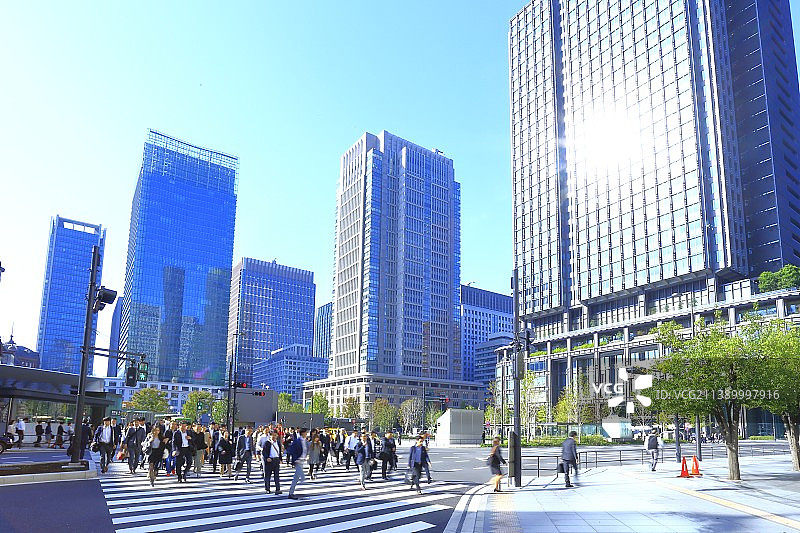 日本东京城市景观图片素材