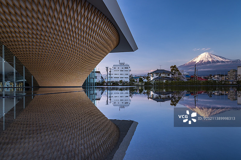 日本静冈县富士山风光图片素材