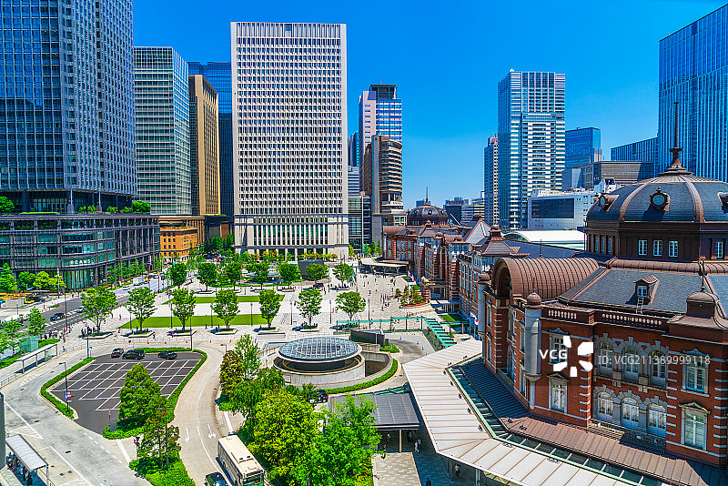 日本东京城市景观图片素材