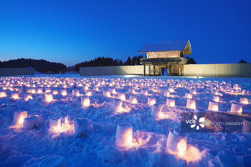 日本秋田县图片素材