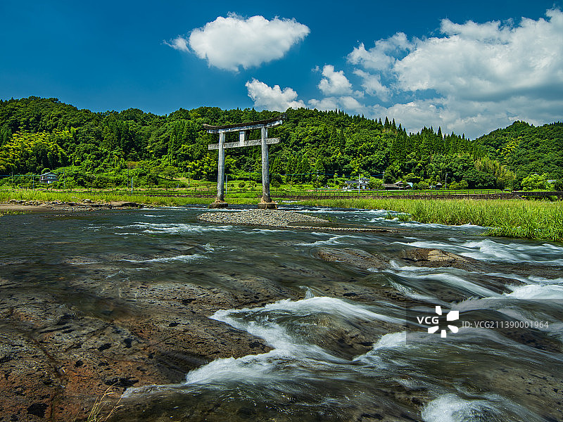 日本大分县图片素材