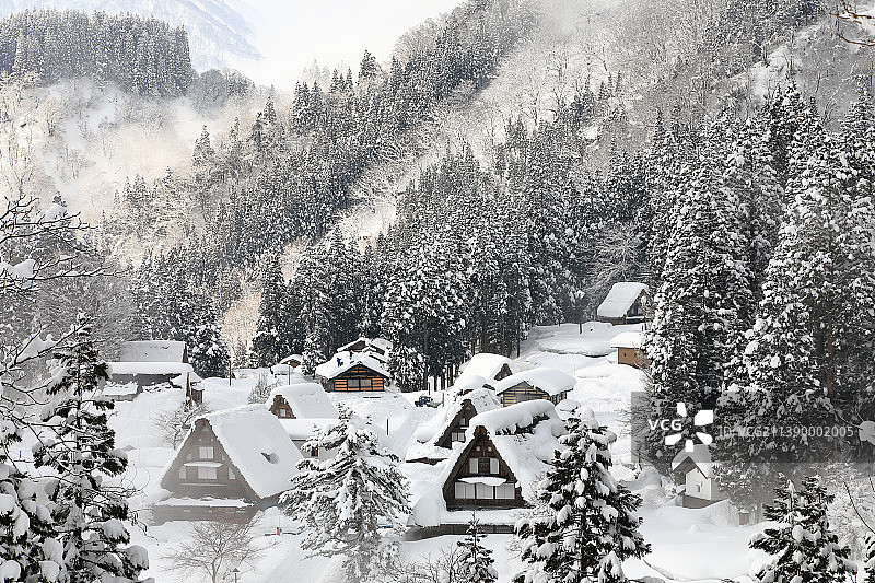 日本富山县图片素材