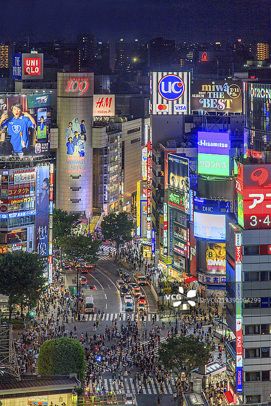日本东京夜景图片素材