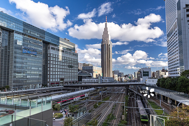 日本东京城市景观图片素材