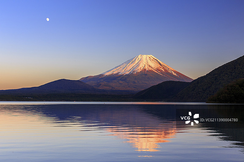 富士山，山梨县，日本图片素材