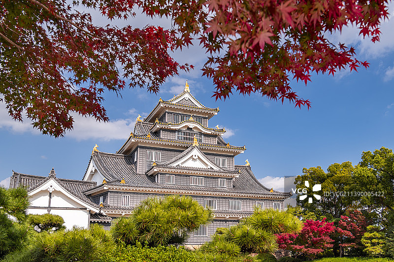 日本冈山县图片素材