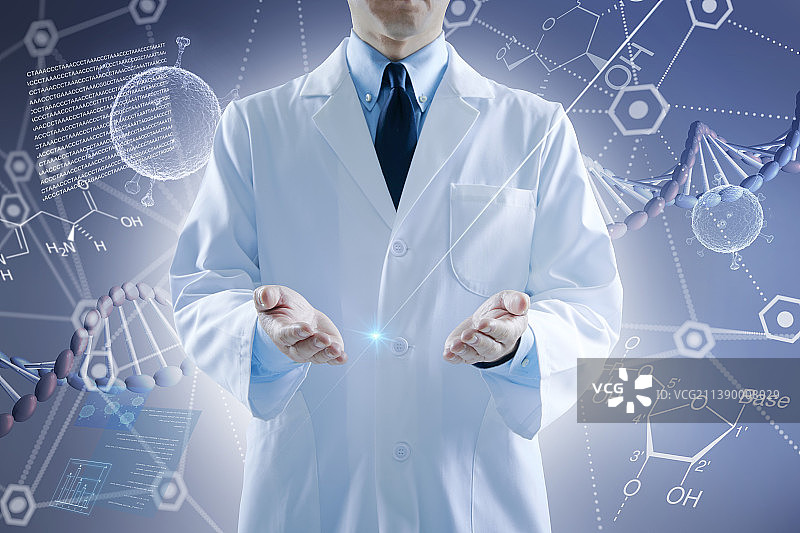医学科学合成图像图片素材
