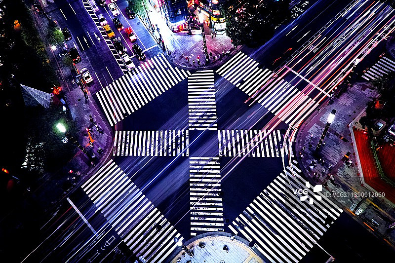 日本东京夜景图片素材