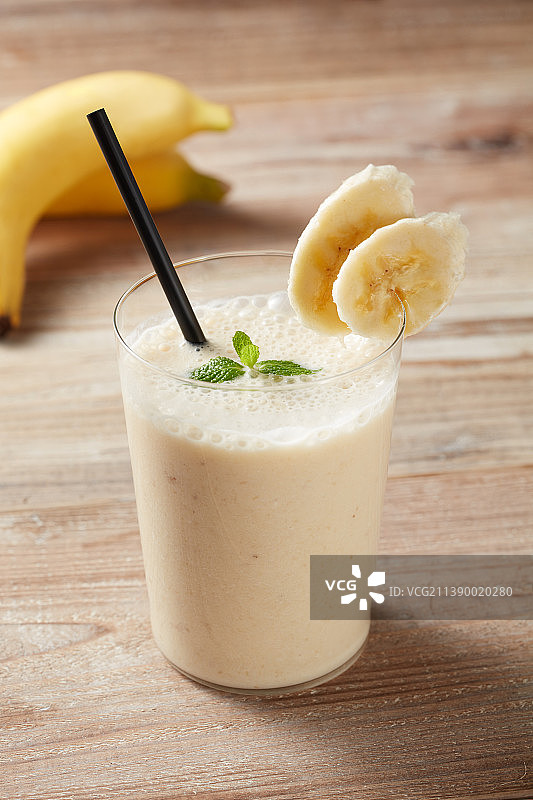 香蕉汁图片素材