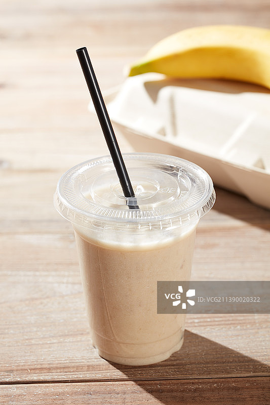香蕉汁图片素材