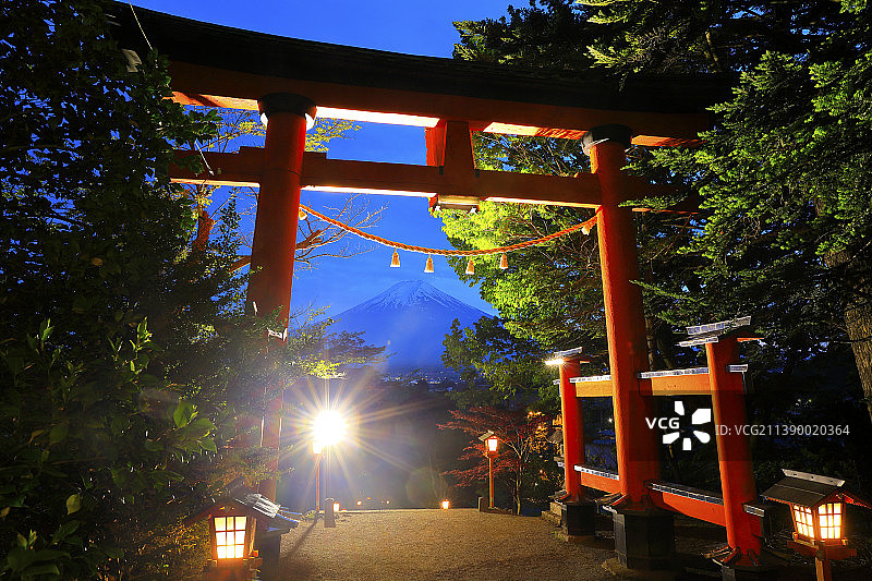 日本山梨县县图片素材