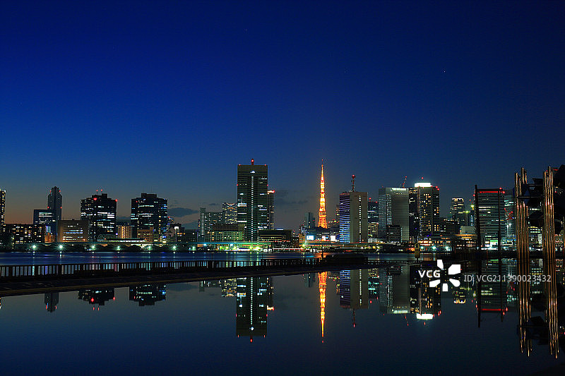 日本东京夜景图片素材
