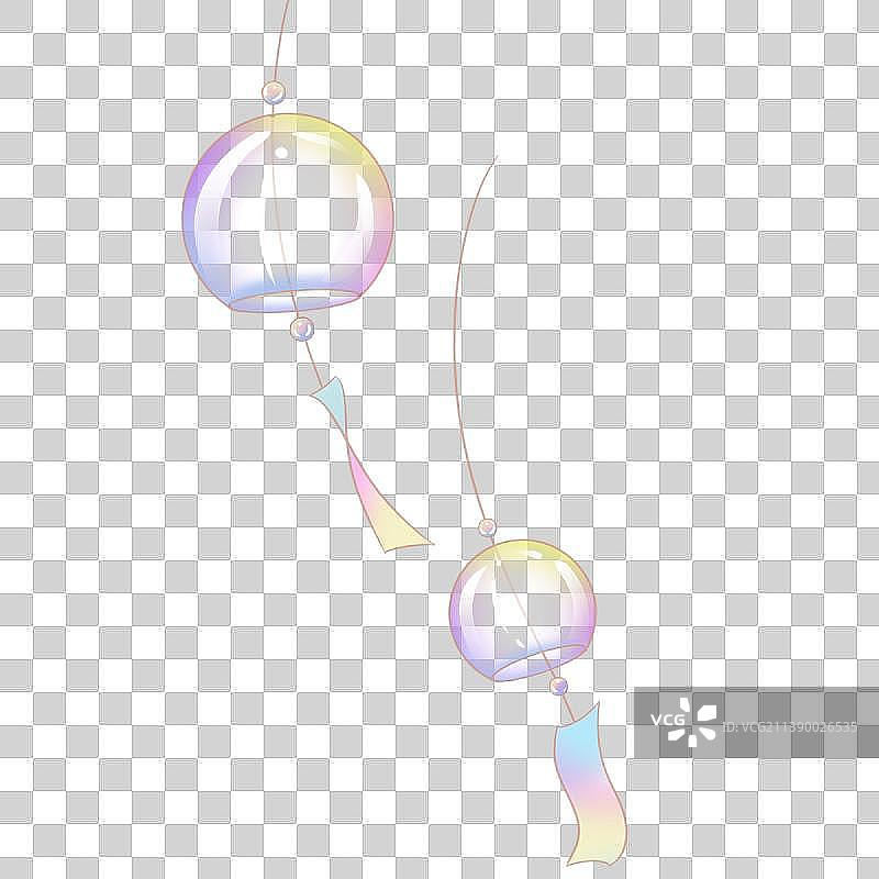 免抠日式风铃图片素材