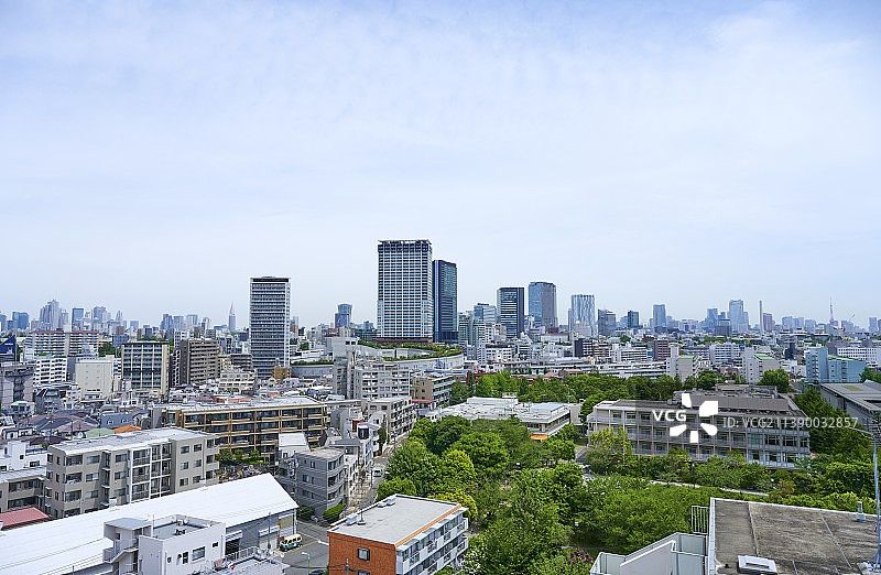 日本东京城市风光图片素材