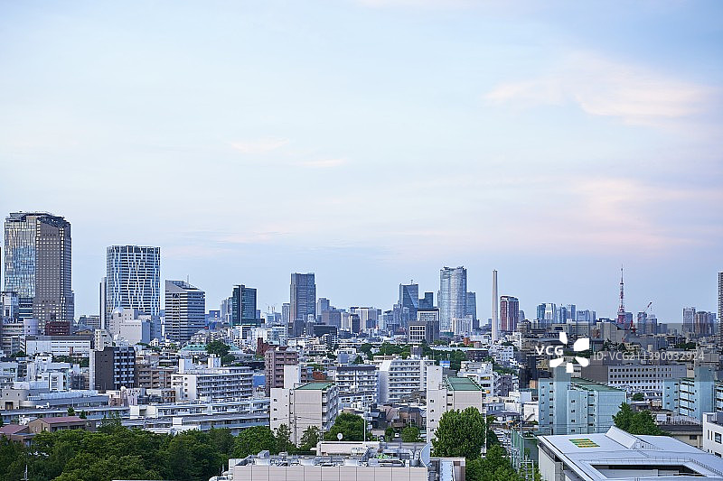 日本东京城市风光图片素材