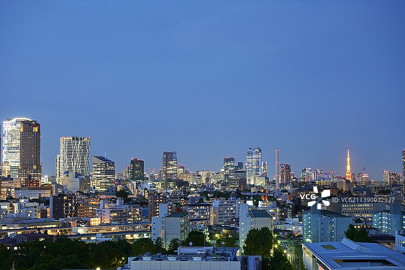 日本东京城市风光图片素材