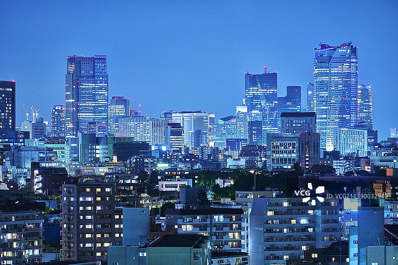 日本东京城市风光图片素材